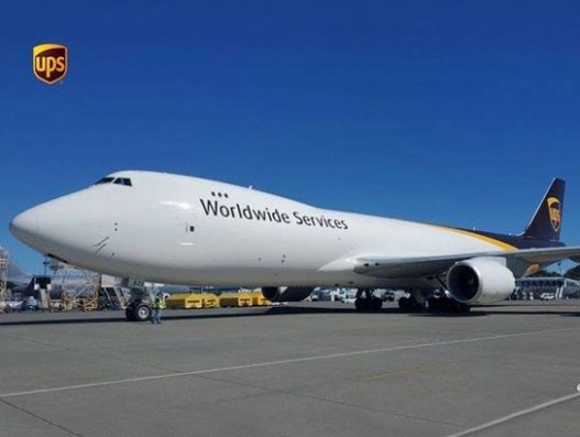UPS welcomes new Boeing 747-8F to its fleet