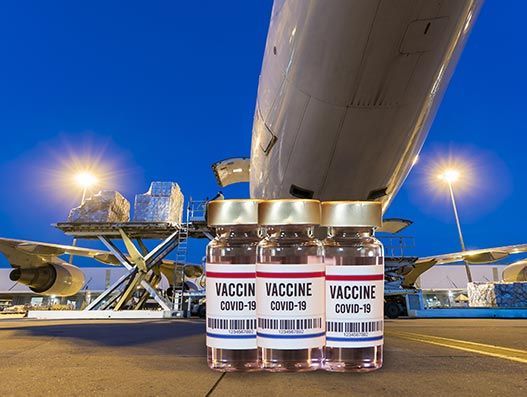Vaccine stability places air cargo in holding pattern