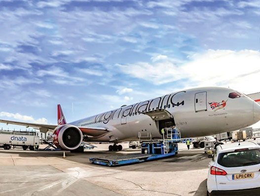 Virgin’s first ever cargo-only chartered flight lands in US