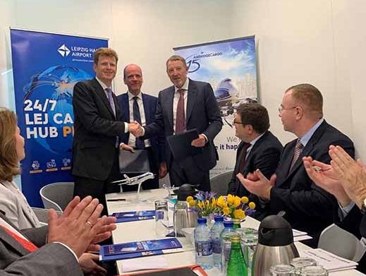 Volga-Dnepr Group enters into long-term partnership with Leipzig/Halle Airport