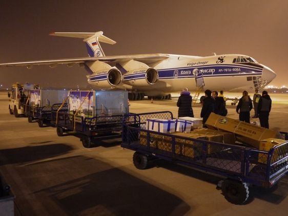 Pandas travel to Finland onboard Volga-Dnepr’s freighter