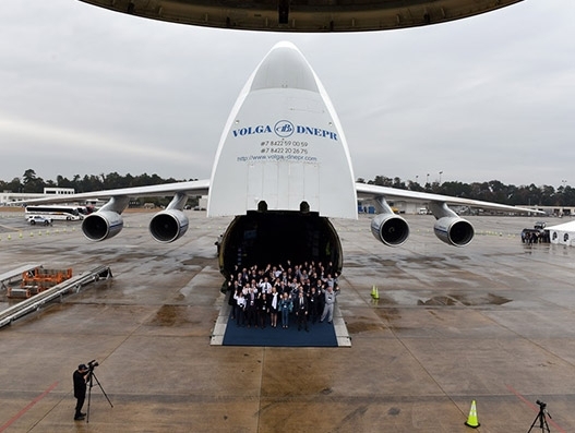 Volga-Dnepr Group opens operations base at Houston’s George Bush Airport Volga-Dnepr Group opens operations base at Houston’s George Bush Airport