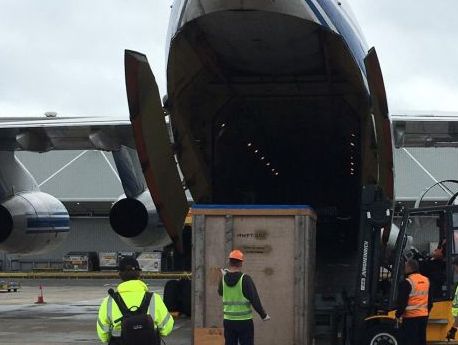 Volga-Dnepr, K+N partner to deliver power turbine from UK to Russia Volga-Dnepr, K+N partner to deliver power turbine from UK to Russia