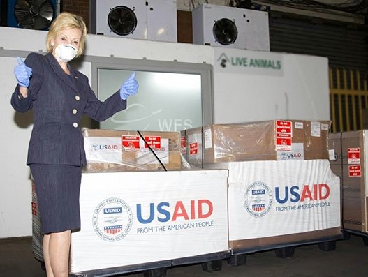 WFS handles 600kg of respirators at OR Tambo Airport donated by US WFS handles 600kg of respirators at OR Tambo Airport donated by US