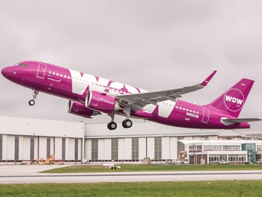 WOW air takes delivery of its first A320neo