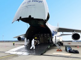 On the 30th of March CharterSync, the world’s first air cargo charter platform, coordinated the movement of the first Antonov-124 aircraft into Italy