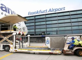 Frankfurt, in its weekly report for April 20-26, recorded a drop of 12.9 percent in cargo volumes.