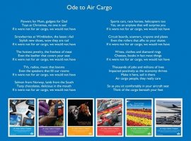Eight years ago when IATA published this lovely poem as an ode to air cargo, little did one know that this industry would deliver help and hope too! In these unprecedented times, where cargo now “travels” on passenger seats