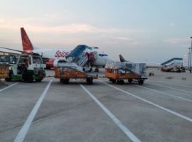 SpiceJet operated its maiden freighter flight carrying around 14 tons of critical medical essentials from Guangzhou, China to India’s capital, Delhi.
