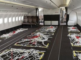 Swiss Air Lines converts three Boeing 777s to transport more cargo in order to meet the high demand from customers such as the Swiss Confederation
