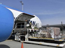 Munich Airport is becoming increasingly important for the transportation of relief supplies and personal protective equipment into Germany.