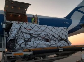 The Russian air cargo airline organised a dedicated pharma charter flight from Leipzig (Germany) to Guangzhou (China) through Novosibirsk (Russia).