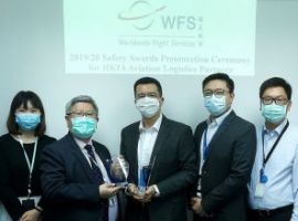The Airport Authority Hong Kong has awarded three annual safety awards to Worldwide Flight Services (WFS) for fostering the airport’s safety culture and enhancing safety awareness in the workplace.