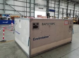 Bolloré Logistics team in India shipped a highly critical shipment of cryoprecipitate, a frozen blood product prepared from blood plasma, for Indian Council of Medical Research (ICMR).