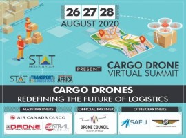 STAT Media Group, with its three publications, The STAT Trade Times, Logistics Update Africa and Indian Transport & Logistics News is organizing a three-day cargo drones virtual summit from Aug 26-28.