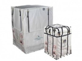 The Skid FCB service offers hassle-free transportation of lithium-ion batteries through air cargo with an unlimited loadable weight capacity.