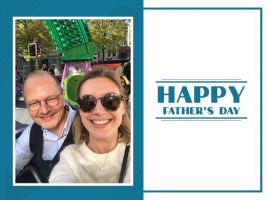 This Father’s Day, Sara van Gelder can’t stop raving about her father’s level of energy and spontaneity that has taught her never to shy away from any challenge.