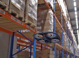 The autonomous drone system helps DSV minimise disruption and improve quality of warehouse operations.