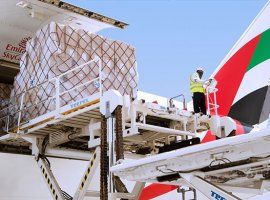Emirates SkyCargo delivers food, medical supplies and other essential commodities to markets worldwide during the Covid-19 pandemic.