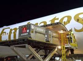 The cargo carrier transported the vaccines for Dubai Health Authority from Brussels on Emirates flight EK 182 on December 22, arriving at Dubai International Airport (DXB) at 22.15 local time.