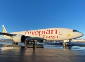 Ethiopian operates B777-200F on the route, which helps with reduced flight hours, seamless connectivity and better payload.