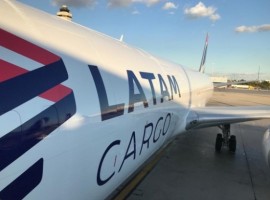 Bringer Air Cargo's first cargo charter operated by LATAM Cargo Brazil in the Miami-Belo Horizonte/Confins route landed on October 7.