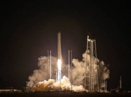 Launched on an Antares rocket, it is carrying nearly 8,000 pounds of scientific investigations, technology demonstrations, commercial products, and other cargo.