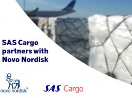 SAS Cargo has signed an agreement with Novo Nordisk to secure capacity to transport life-saving medicines during these highly challenging and unpredictable times.