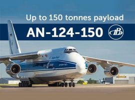 Volga-Dnepr Airlines has completed the upgradation of its second Antonov-124 aircraft. The upgrade has increased the aircraft’s capacity by 20 tonnes and can now take payloads of upto 150 tonnes