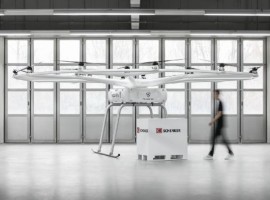German startup Volocopter has teamed up with DB Schenker to deploy its heavy-lift drones, in a project that will gather vital practical flying experience before its air taxis enter service.