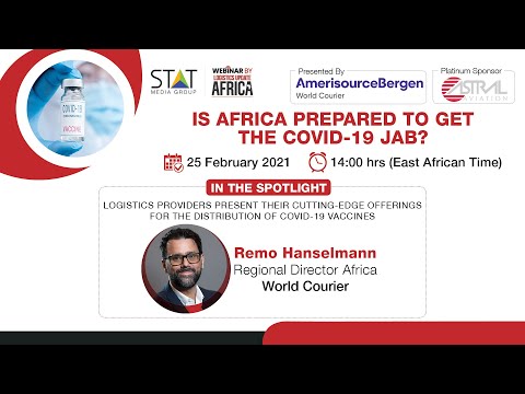 Remo Hanselmann, MD South Africa and Kenya, World Courier at Vaccine Logistics Virtual Summit