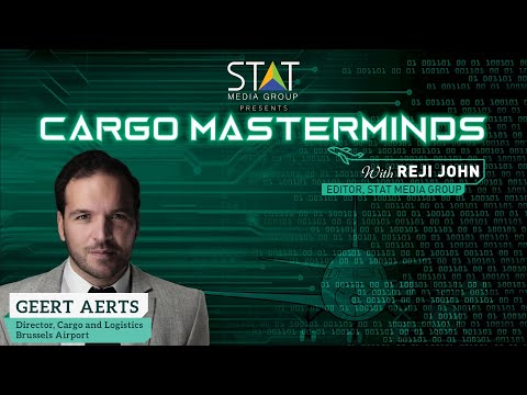 Cargo Masterminds features Geert Aerts, the new director of cargo and logistics at Brussels Airport