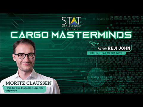 Moritz Claussen of cargo.one talks about digital market place for air freight in Cargo Masterminds