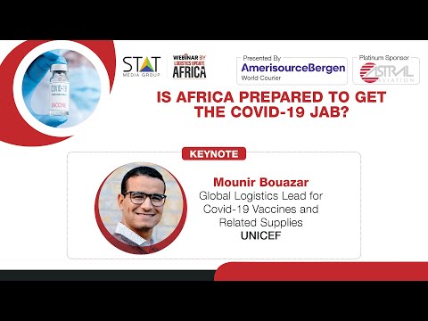 Mounir Bouazar, Global Logistics Lead for Covid-19 Vaccines and Related Supplies, UNICEF