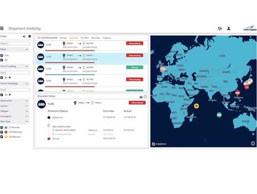 Yusen Vantage provides real-time tracking and advanced supply chain management within a modular architecture. Supply Chain